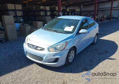 2013 Hyundai Accent Gls из США, поврежденный, VIN KMHCT4AEXDU449105